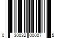 Barcode Image for UPC code 030032000075