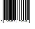 Barcode Image for UPC code 0300322636018