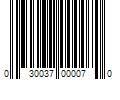 Barcode Image for UPC code 030037000070