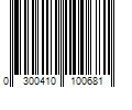 Barcode Image for UPC code 0300410100681