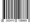 Barcode Image for UPC code 0300410106669