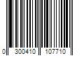 Barcode Image for UPC code 0300410107710