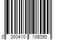 Barcode Image for UPC code 0300410108090