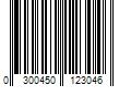 Barcode Image for UPC code 0300450123046