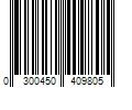 Barcode Image for UPC code 0300450409805