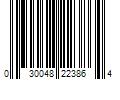 Barcode Image for UPC code 030048223864