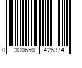 Barcode Image for UPC code 0300650426374