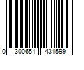 Barcode Image for UPC code 0300651431599