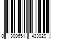 Barcode Image for UPC code 0300651433029