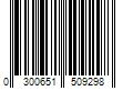 Barcode Image for UPC code 0300651509298