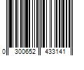 Barcode Image for UPC code 0300652433141