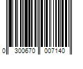 Barcode Image for UPC code 0300670007140