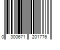 Barcode Image for UPC code 0300671201776