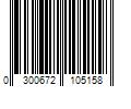 Barcode Image for UPC code 0300672105158