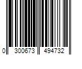 Barcode Image for UPC code 0300673494732