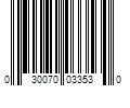 Barcode Image for UPC code 030070033530