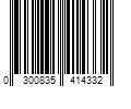 Barcode Image for UPC code 0300835414332