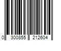 Barcode Image for UPC code 0300855212604