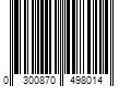 Barcode Image for UPC code 0300870498014