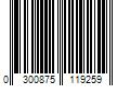 Barcode Image for UPC code 0300875119259