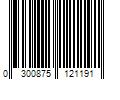 Barcode Image for UPC code 0300875121191