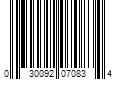 Barcode Image for UPC code 030092070834