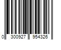 Barcode Image for UPC code 0300927954326