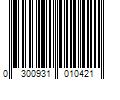 Barcode Image for UPC code 0300931010421