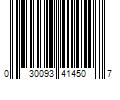 Barcode Image for UPC code 030093414507