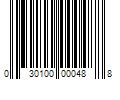 Barcode Image for UPC code 030100000488