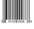 Barcode Image for UPC code 030100002888