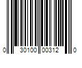 Barcode Image for UPC code 030100003120