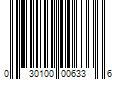 Barcode Image for UPC code 030100006336