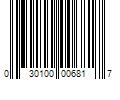 Barcode Image for UPC code 030100006817