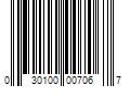 Barcode Image for UPC code 030100007067