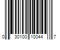 Barcode Image for UPC code 030100100447