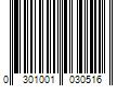 Barcode Image for UPC code 0301001030516