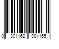 Barcode Image for UPC code 0301162001165