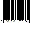 Barcode Image for UPC code 0301210927164