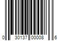 Barcode Image for UPC code 030137000086