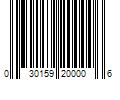 Barcode Image for UPC code 030159200006