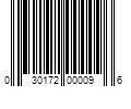 Barcode Image for UPC code 030172000096