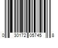 Barcode Image for UPC code 030172057458