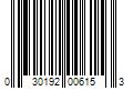 Barcode Image for UPC code 030192006153