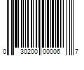 Barcode Image for UPC code 030200000067