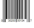 Barcode Image for UPC code 030200001347