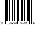 Barcode Image for UPC code 030200003396