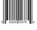 Barcode Image for UPC code 030200003754