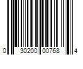 Barcode Image for UPC code 030200007684