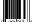 Barcode Image for UPC code 030200008162